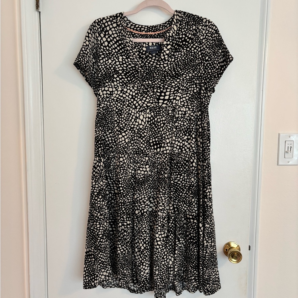 Anthropolgie MAEVE Tiana Tiered Tunic Dress. Size M - Picture 3 of 8